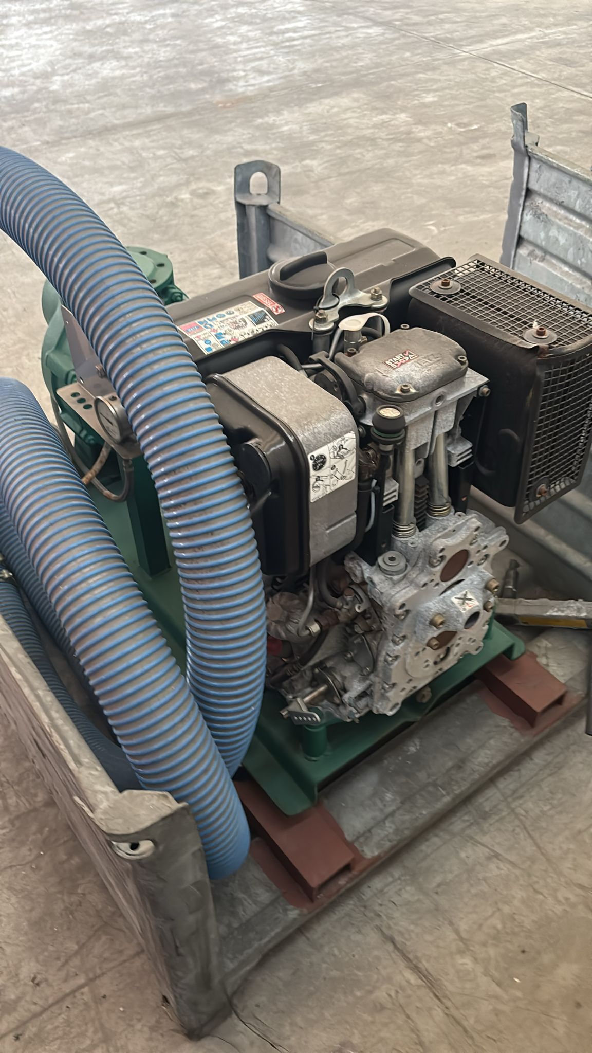 Motopompa Azcue CA80/7A – Motore Diesel Hatz Supra – 51 m³/h – 2010