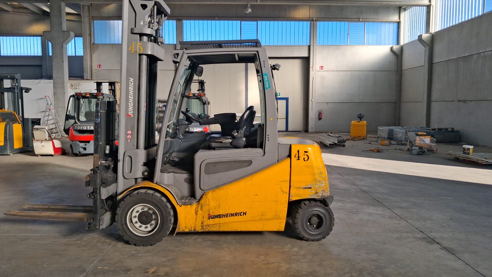 Muletto Elettrico Jungheinrich EFG 550s – 2020 – 4.990 kg