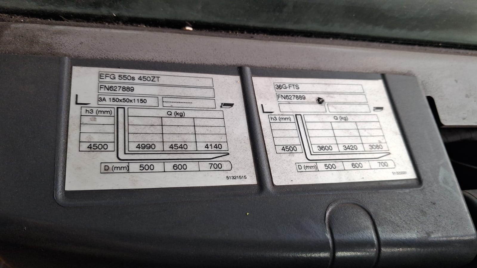 Muletto Elettrico Jungheinrich EFG 550s – 2020 – 4.990 kg – 5 m 0007