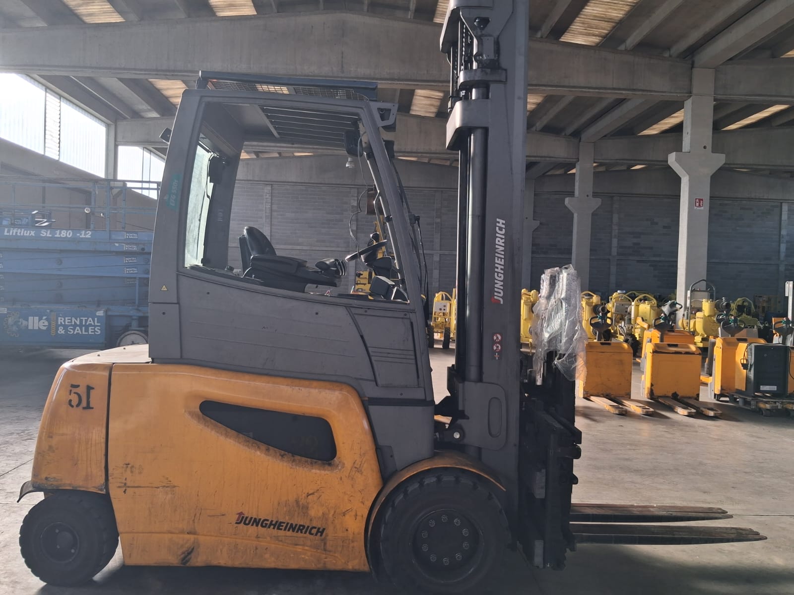 Muletto elettrico Jungheinrich EFG 550s – 6928 _ 0005