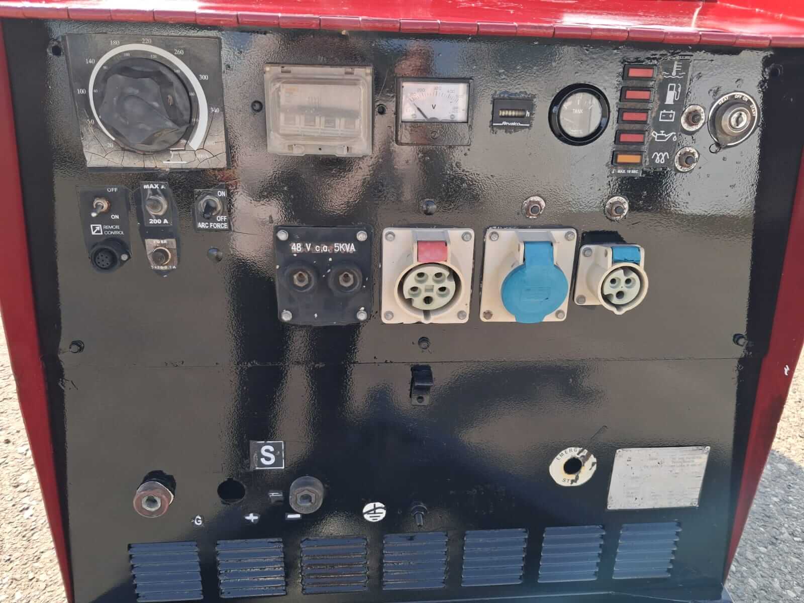 Motosaldatrice Mosa TS 400 PS EL-BC – 16 kVA _ 3